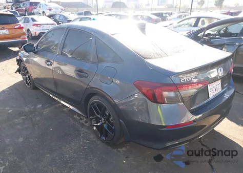 2025 Honda Civic Hybrid Sport/Sport Touring z USA, uszkodzony, nr VIN 2HGFE4F8XSH310088